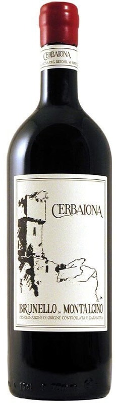 Cerbaiona Brunello di Montalcino 2020 Front Bottle Shot