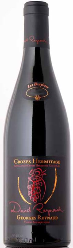 Domaine Les Bruyeres Crozes Hermitage Cuvee Georges Reynaud 2013 Front Bottle Shot