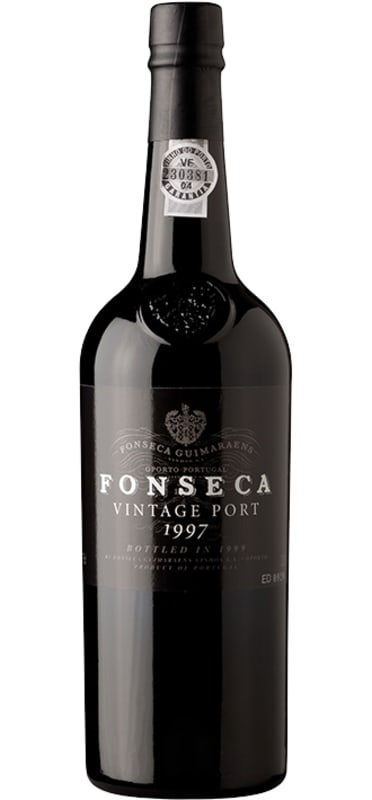 Fonseca Vintage Port (1.5 Liter Magnum - torn labels) 1997 Front Bottle Shot