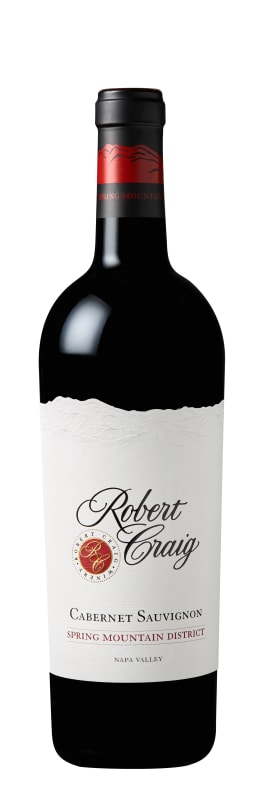 Robert Craig Cellars Spring Mountain Cabernet Sauvignon 2016 Front Bottle Shot