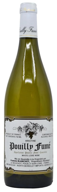 Domaine Francis Blanchet Pouilly Fume Cuvee Kriotine 2024 Front Bottle Shot