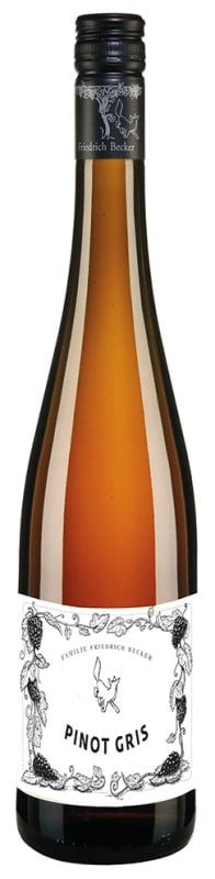 Friedrich Becker Pfalz Pinot Gris 2023 Front Bottle Shot