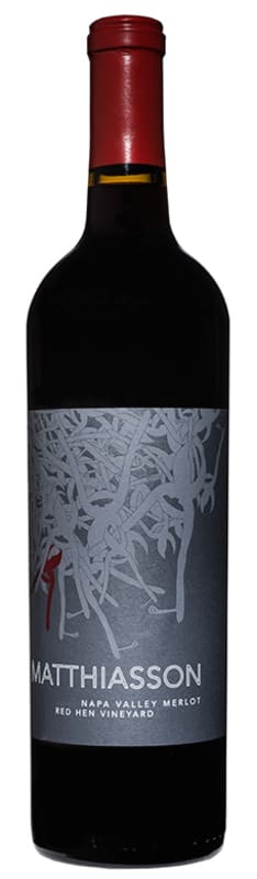 Matthiasson Red Hen Vineyard Merlot 2014 Front Bottle Shot