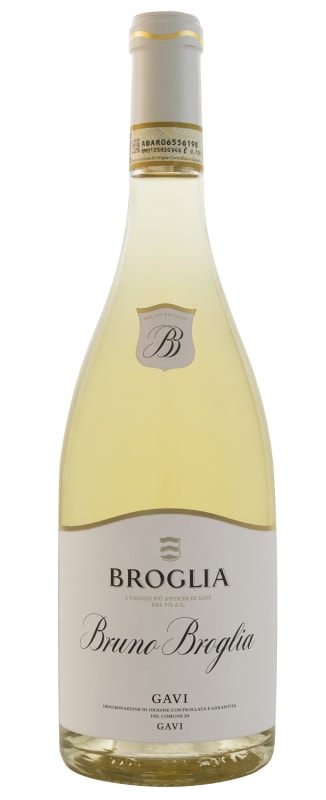 Broglia Bruno Broglia Gavi di Gavi 2021 Front Bottle Shot