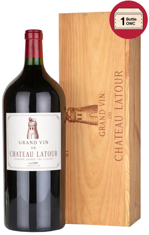 Chateau Latour (1.5 Liter Magnum in OWC) 2019 Front Bottle Shot