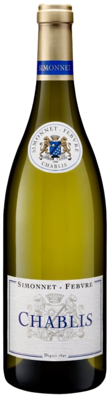 Simonnet-Febvre Chablis 2017 Front Bottle Shot