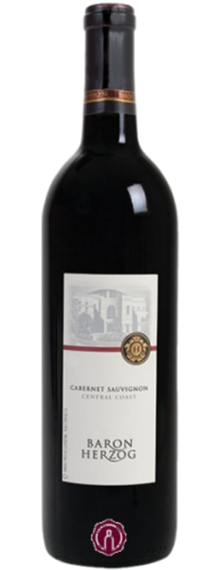 Baron Herzog Central Coast Cabernet Sauvignon (OU Kosher) 2014 Front Bottle Shot