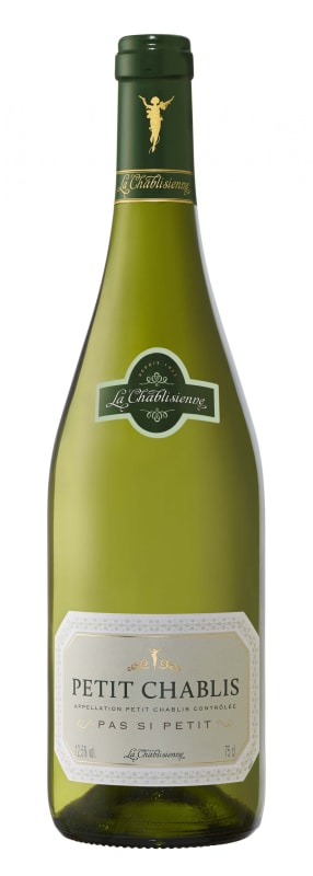 La Chablisienne Pas Si Petit Petit Chablis 2018 Front Bottle Shot
