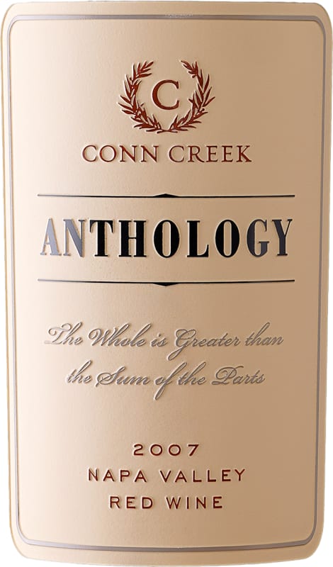 Conn Creek Anthology Red Blend (Etched Bottle - 3 Liter Bottle) 2007 Front Label