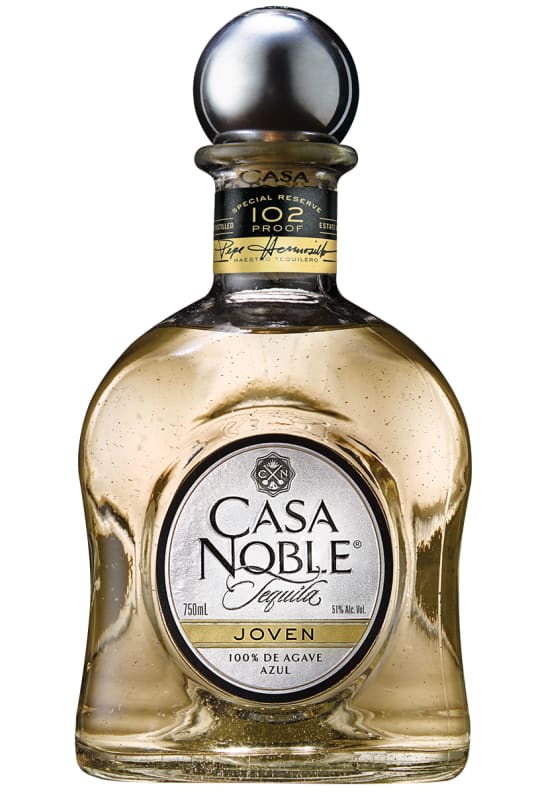 Casa Noble Joven Tequila Front Bottle Shot