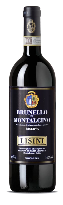 Lisini Brunello di Montalcino Riserva 2013 Front Bottle Shot