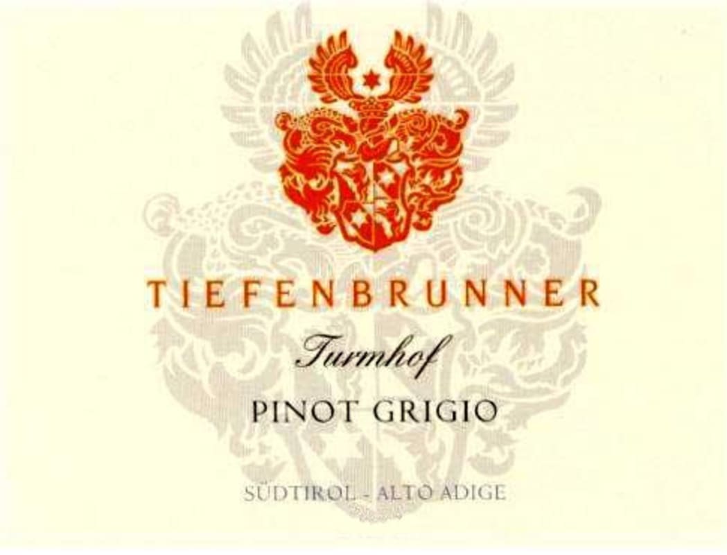 Tiefenbrunner Turmhof Pinot Grigio 2013 Front Label