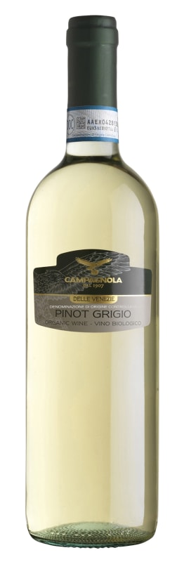 Campagnola Pinot Grigio 2018 Front Bottle Shot