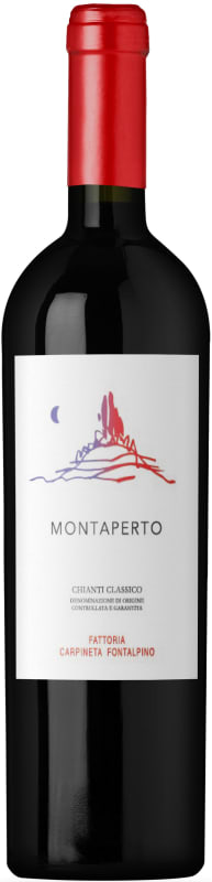 Carpineta Fontalpino Montaperto Chianti Classico 2014 Front Bottle Shot