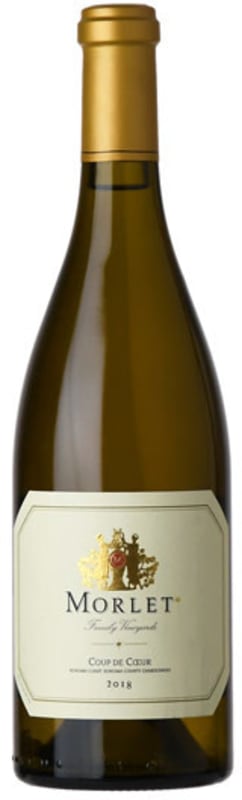 Morlet Coup de Coeur Chardonnay 2018 Front Bottle Shot