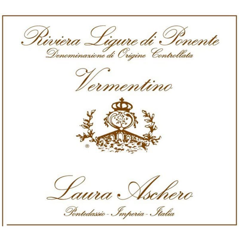 Laura Aschero Riviera Ligure di Ponente Vermentino 2018 Front Label