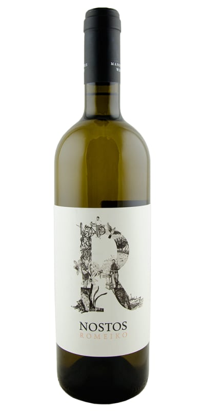 Manousakis Estate Nostos Romeiko 2023 Front Bottle Shot