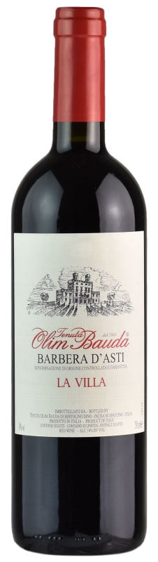 Tenuta Olim Bauda Barbera d'Asti La Villa 2020 Front Bottle Shot