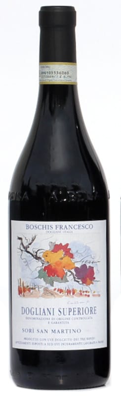 Francesco Boschis Sori San Martino Dolcetto di Dogliani 2016 Front Bottle Shot
