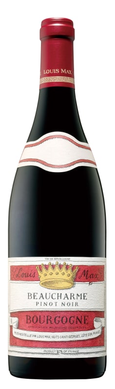 Louis Max Beaucharme Pinot Noir 2015 Front Bottle Shot