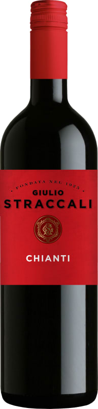 Straccali Chianti 2020 Front Bottle Shot