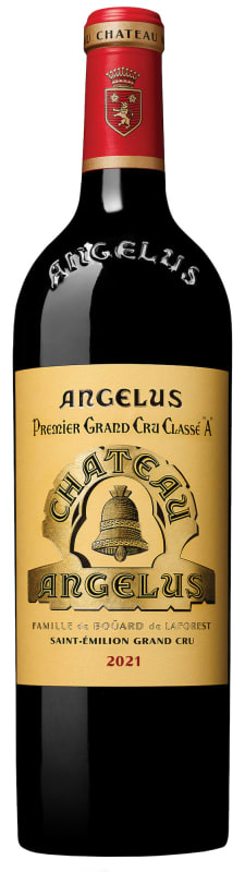 Chateau Angelus 2021 Front Bottle Shot