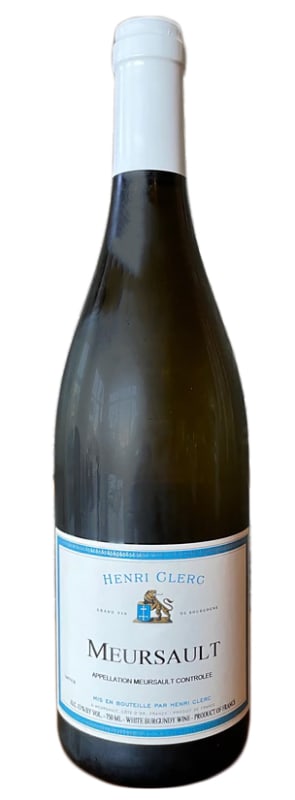 Henri Clerc Meursault 2019 Front Bottle Shot