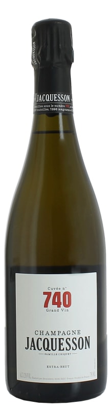 Jacquesson Cuvee 740 Brut Front Bottle Shot