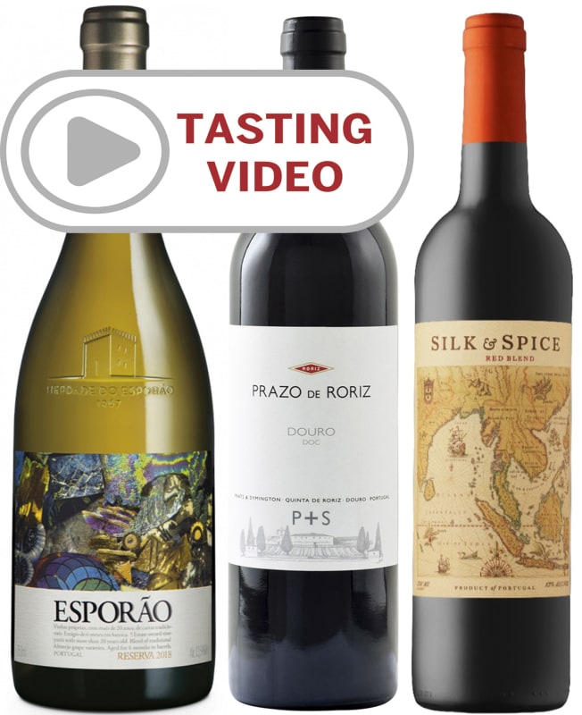 Wines of Portugal Set with Tasting Video Gift Product Image