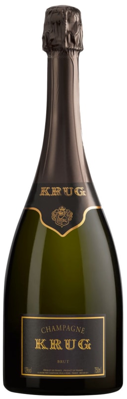 Krug Brut with Gift Box 2003 Front Bottle Shot