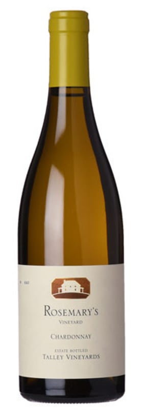Talley Rosemary's Vineyard Chardonnay 2017 Front Bottle Shot