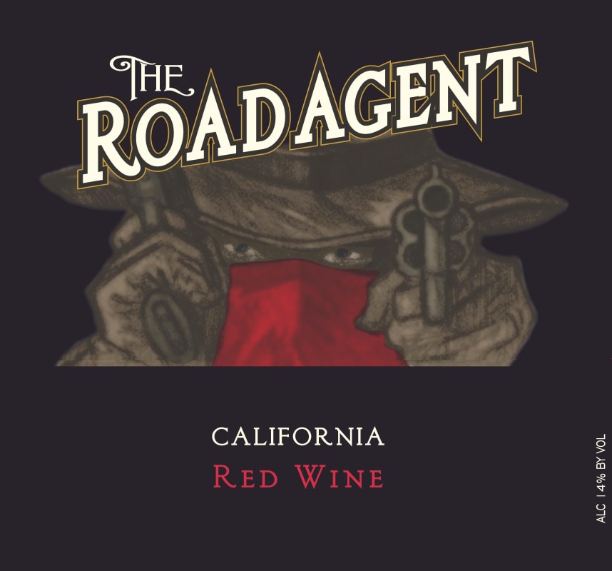 Blind Justice The Road Agent 2014 Front Label