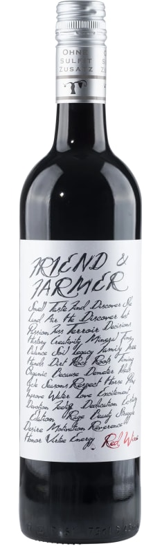 Friend and Farmer Red 2023 Front Bottle Shot