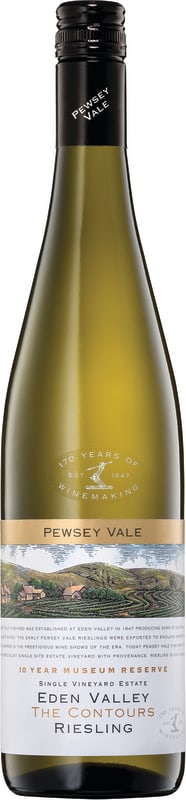 Pewsey Vale 10 Year Museum Reserve The Contours Riesling 2011 Front Bottle Shot