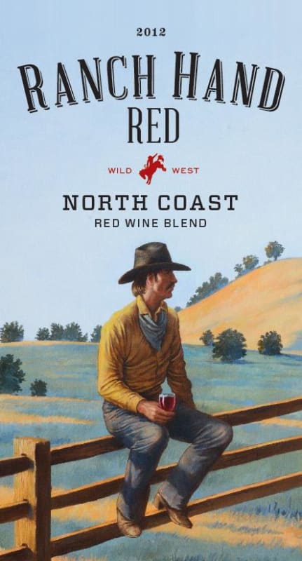 Ranch Hand Wine Cellars Ranch Hand Red 2012 Front Label