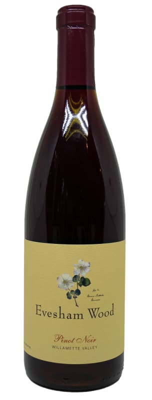 Evesham Wood Willamette Valley Pinot Noir 2022 Front Bottle Shot