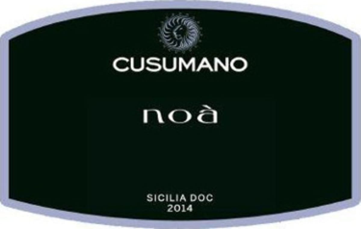 Cusumano Sicilia Noa 2014 Front Label