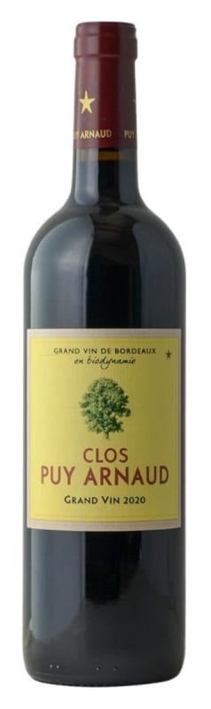 Clos Puy Arnaud 2020 Front Bottle Shot
