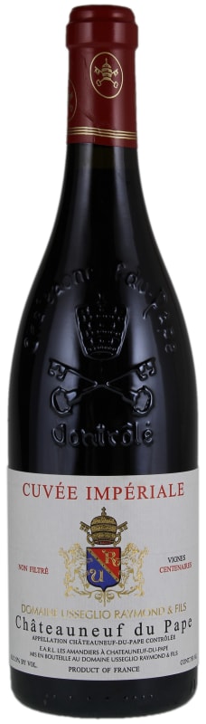 Domaine Raymond Usseglio Chateauneuf-du-Pape Cuvee Imperiale 2015 Front Bottle Shot