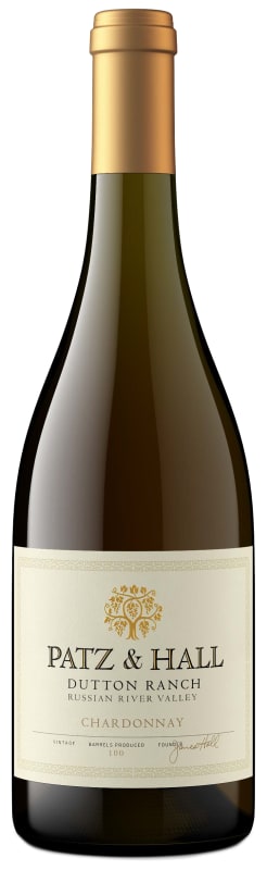 Patz & Hall Dutton Ranch Chardonnay 2023 Front Bottle Shot
