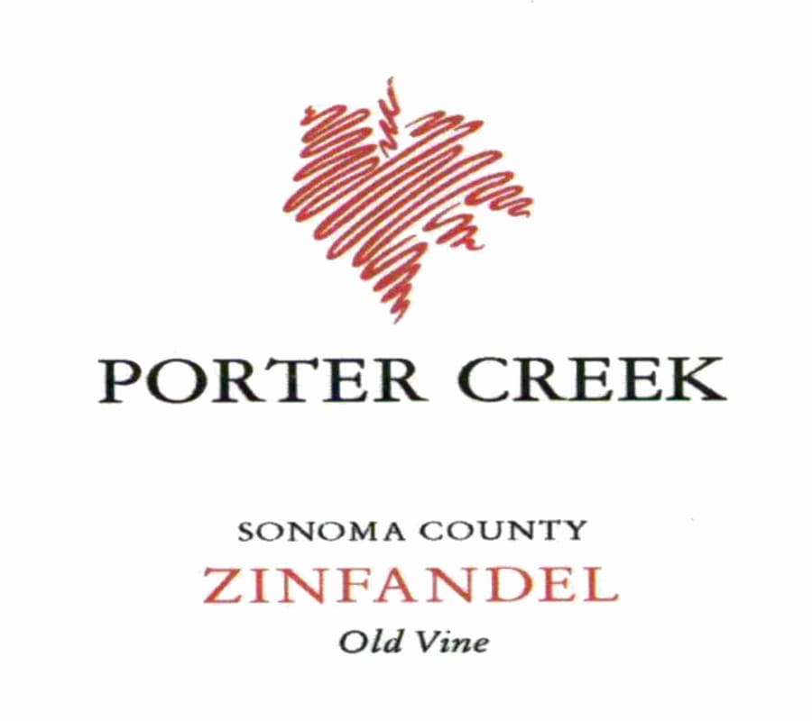 Porter Creek Sonoma County Old Vine Zinfandel 2009 Front Label
