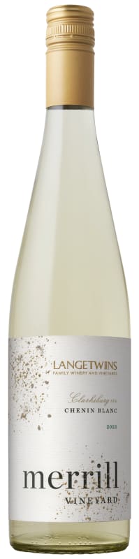 LangeTwins Merrill Vineyard Chenin Blanc 2023 Front Bottle Shot