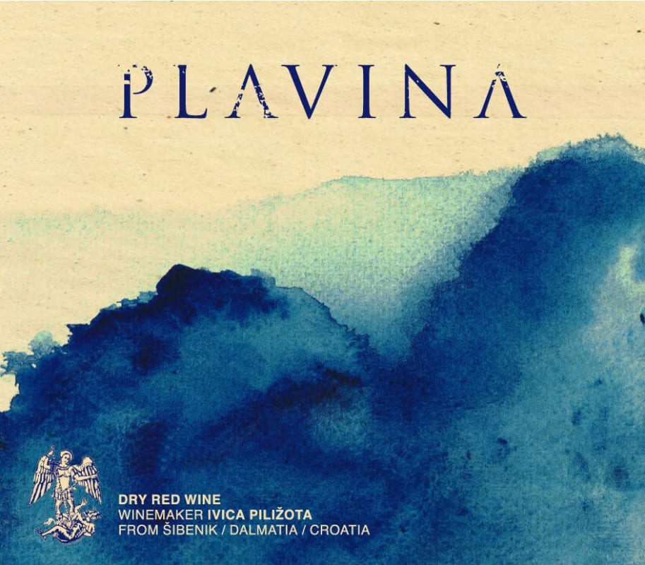Ivica Pilizota Dalmatia Plavina 2015 Front Label