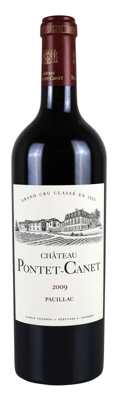 Chateau Pontet-Canet 2009 Front Bottle Shot