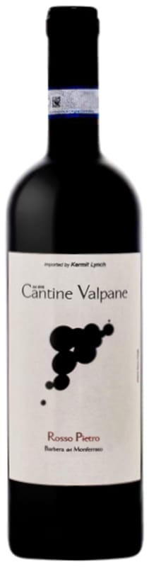 Cantine Valpane Barbera del Monferrato Rosso Pietro 2021 Front Bottle Shot