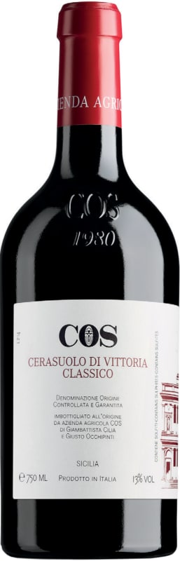COS Cerasuolo di Vittoria Classico 2020 Front Bottle Shot