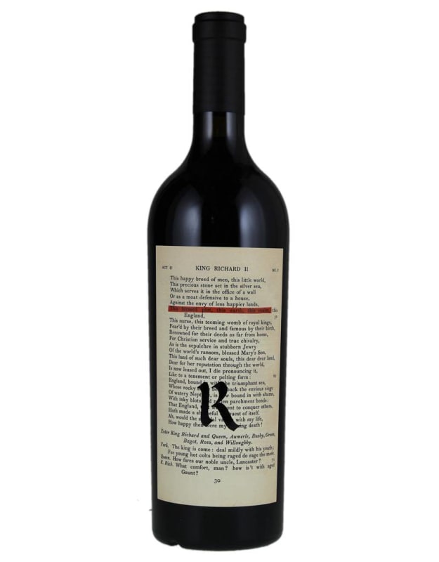 Realm Cellars The Bard (1.5 Liter Magnum) 2017 Front Bottle Shot