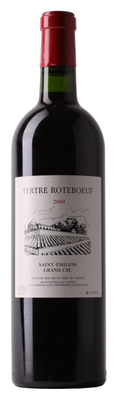 Chateau Tertre Roteboeuf 2000 Front Bottle Shot