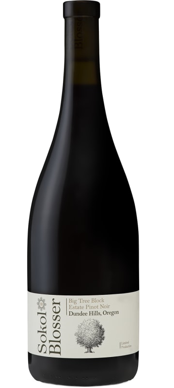 Sokol Blosser Big Tree Block Pinot Noir 2017 Front Bottle Shot