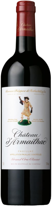 Chateau d'Armailhac 2020 Front Bottle Shot